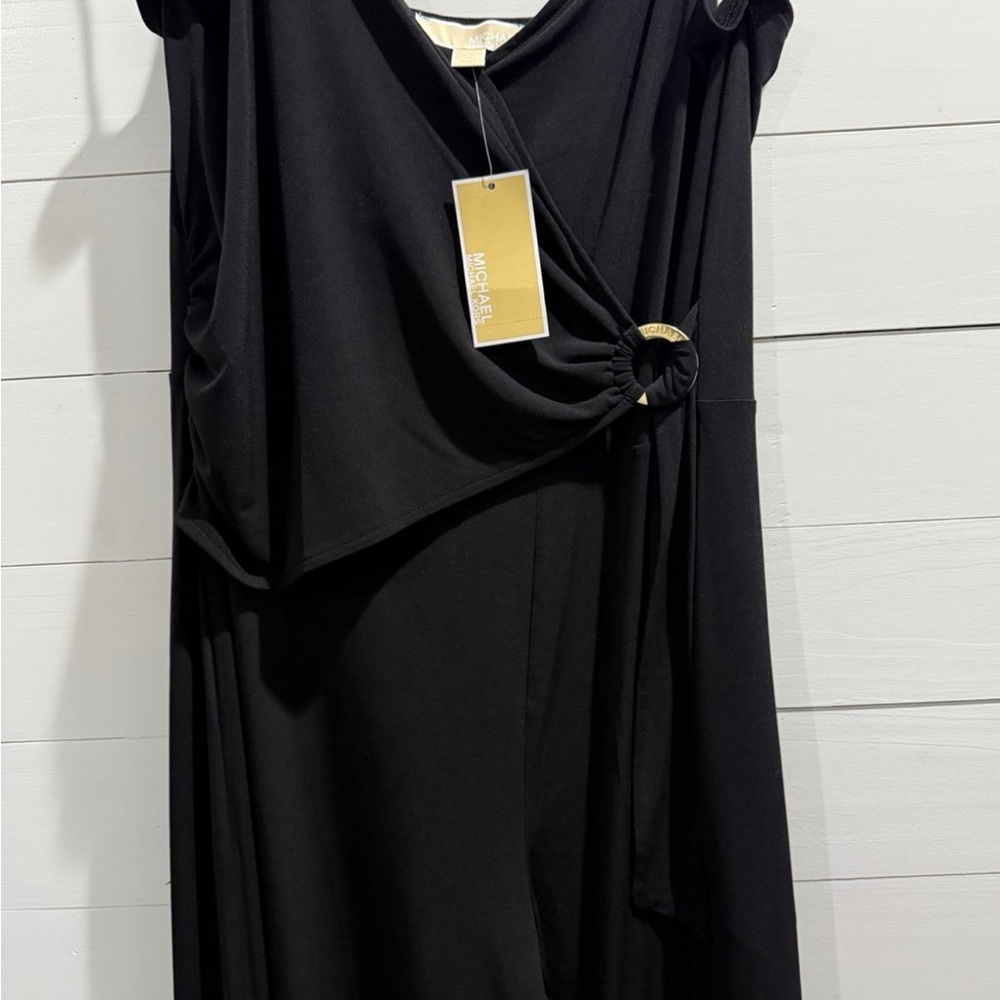 NWT Black Michael Kors pants Jumpsuit size large